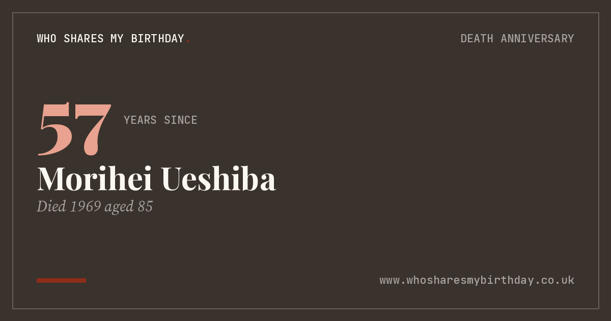 Morihei Ueshiba