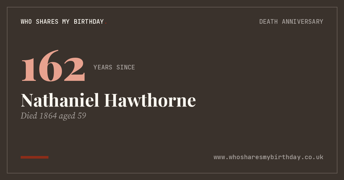 Nathaniel Hawthorne