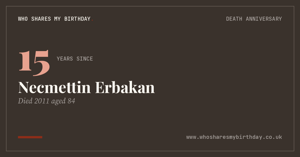 Necmettin Erbakan