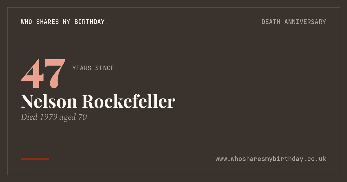 Nelson Rockefeller