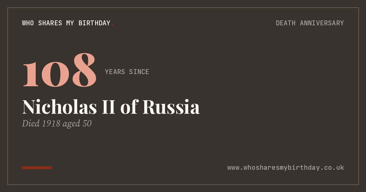 Nicholas II of Russia