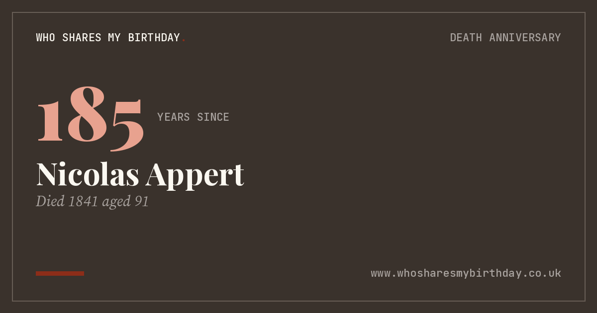 Nicolas Appert