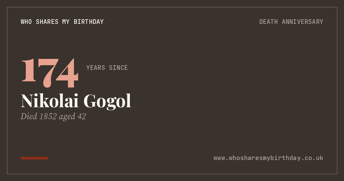 Nikolai Gogol
