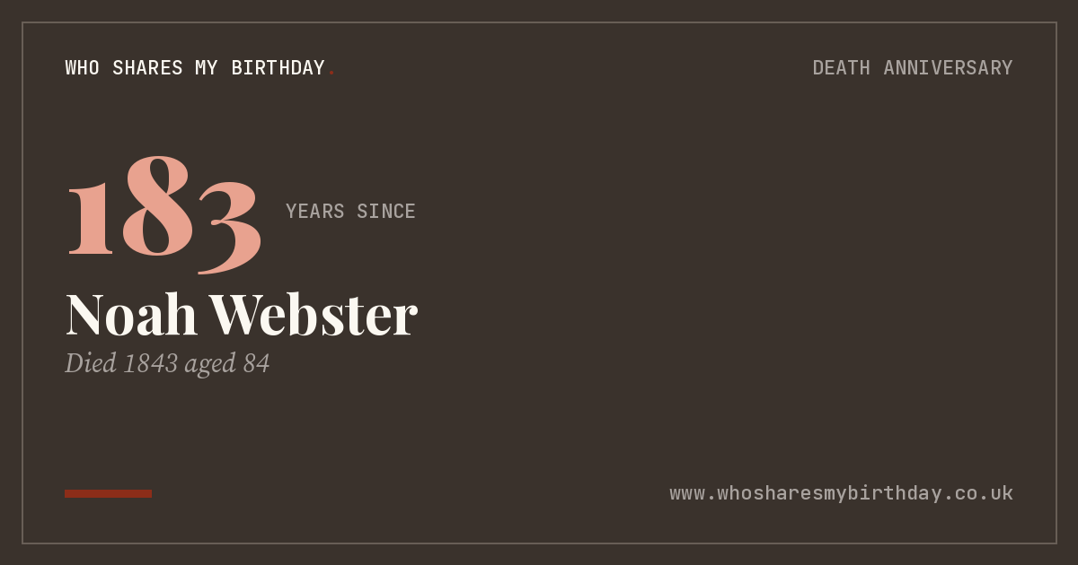 Noah Webster