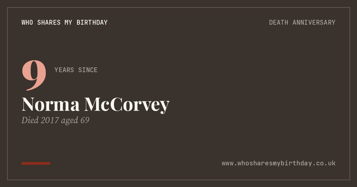 Norma McCorvey