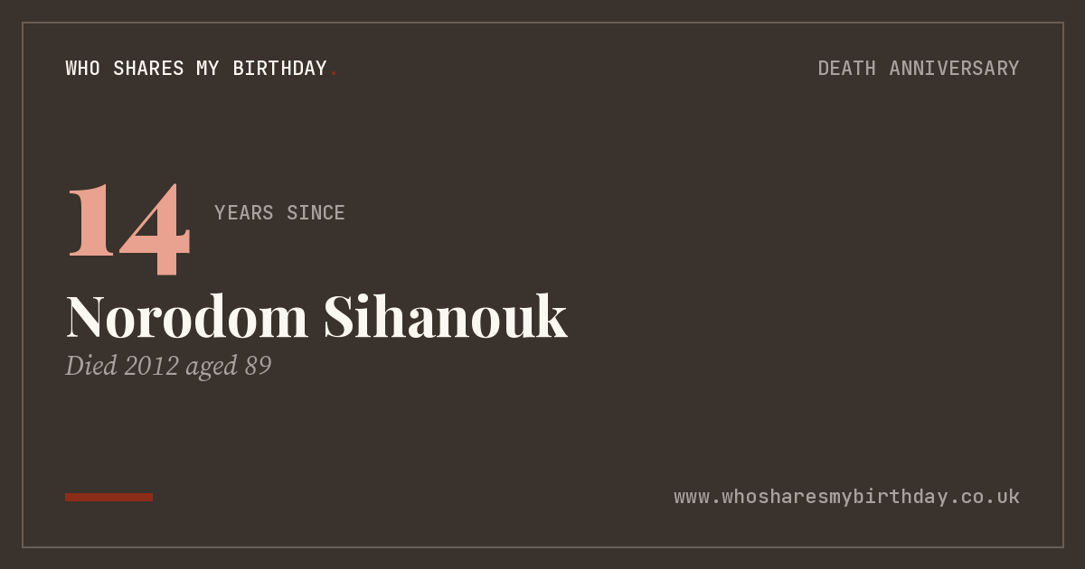 Norodom Sihanouk