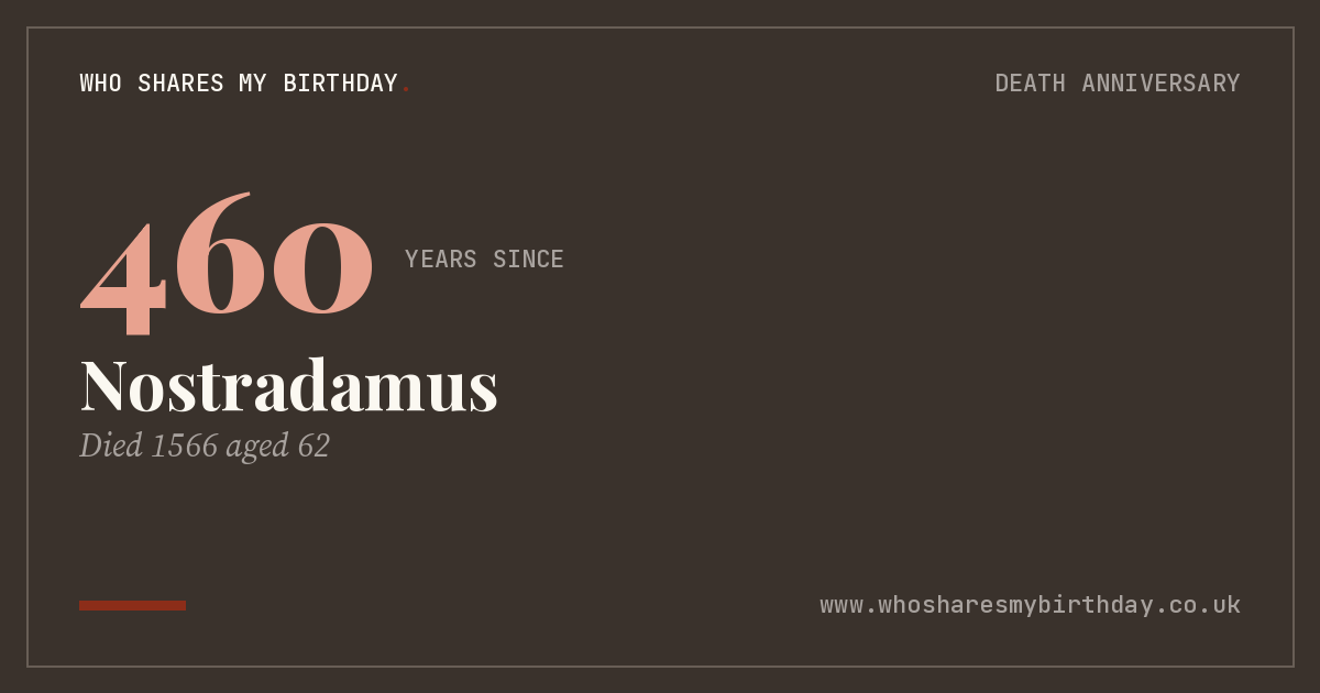 Nostradamus