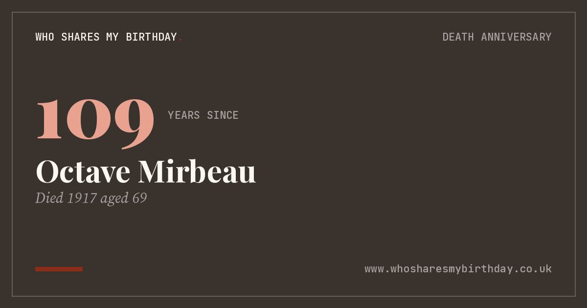 Octave Mirbeau