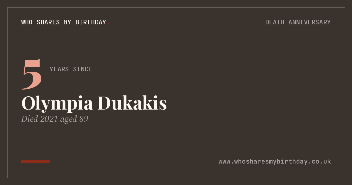 Olympia Dukakis