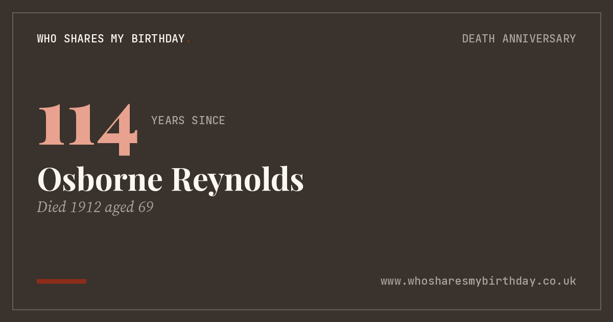 Osborne Reynolds