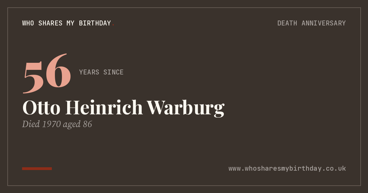 Otto Heinrich Warburg