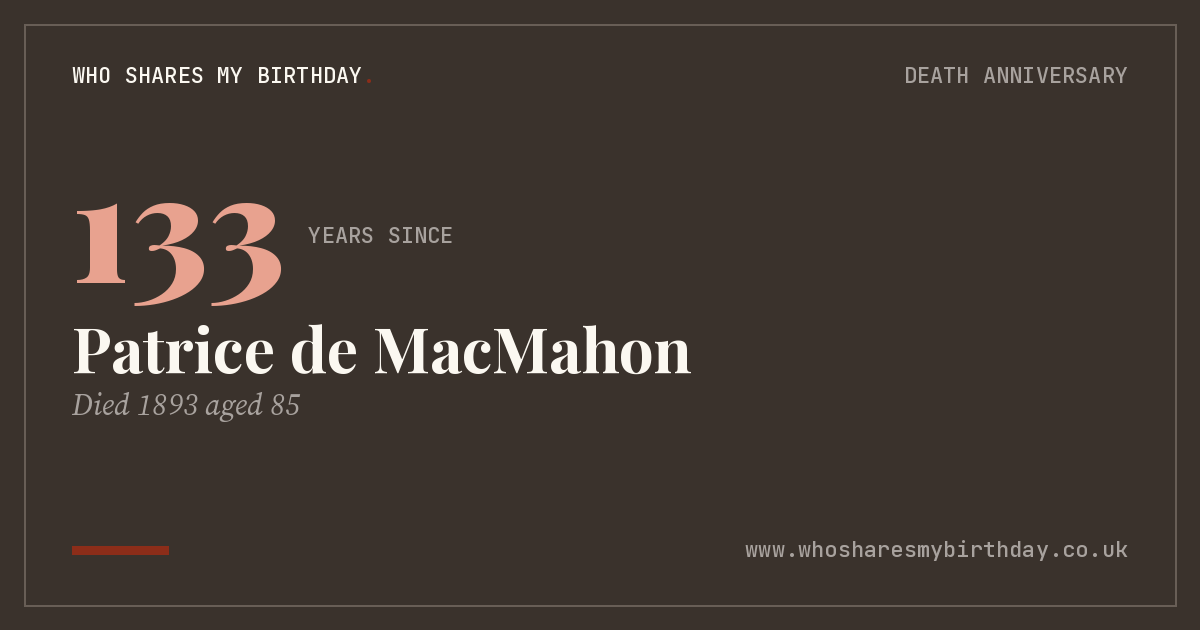 Patrice de MacMahon