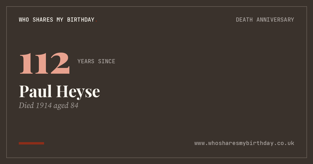 Paul Heyse