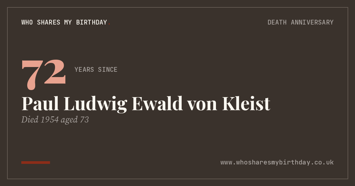 Paul Ludwig Ewald von Kleist