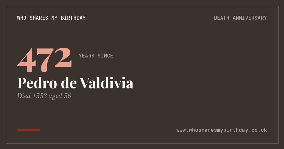 Pedro de Valdivia