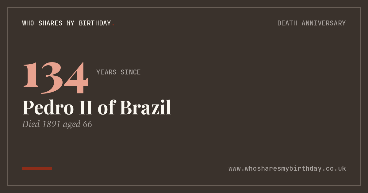 Pedro II of Brazil