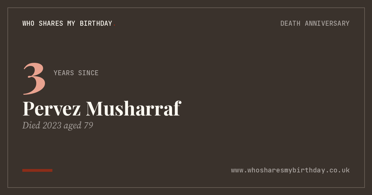 Pervez Musharraf