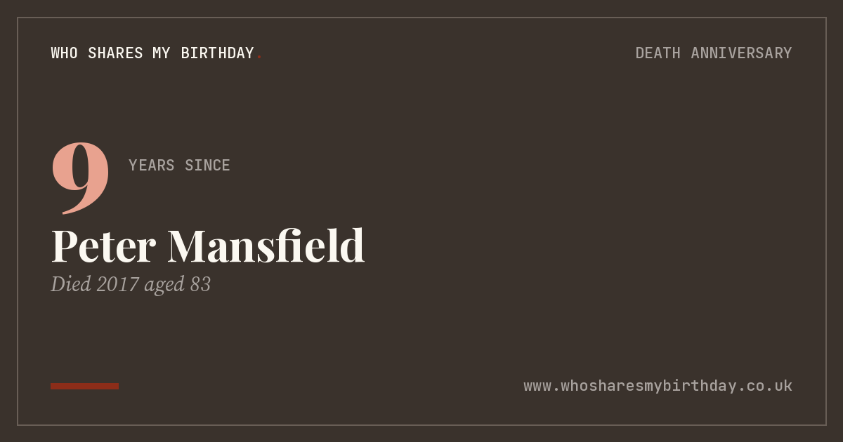 Peter Mansfield