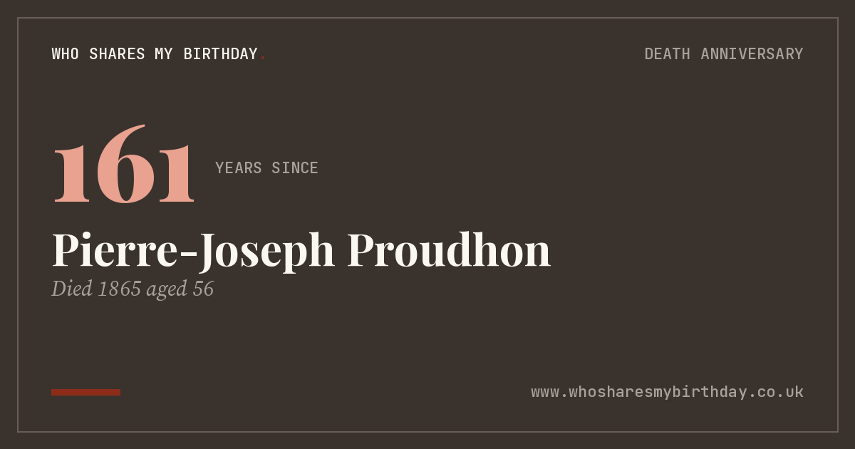 Pierre-Joseph Proudhon