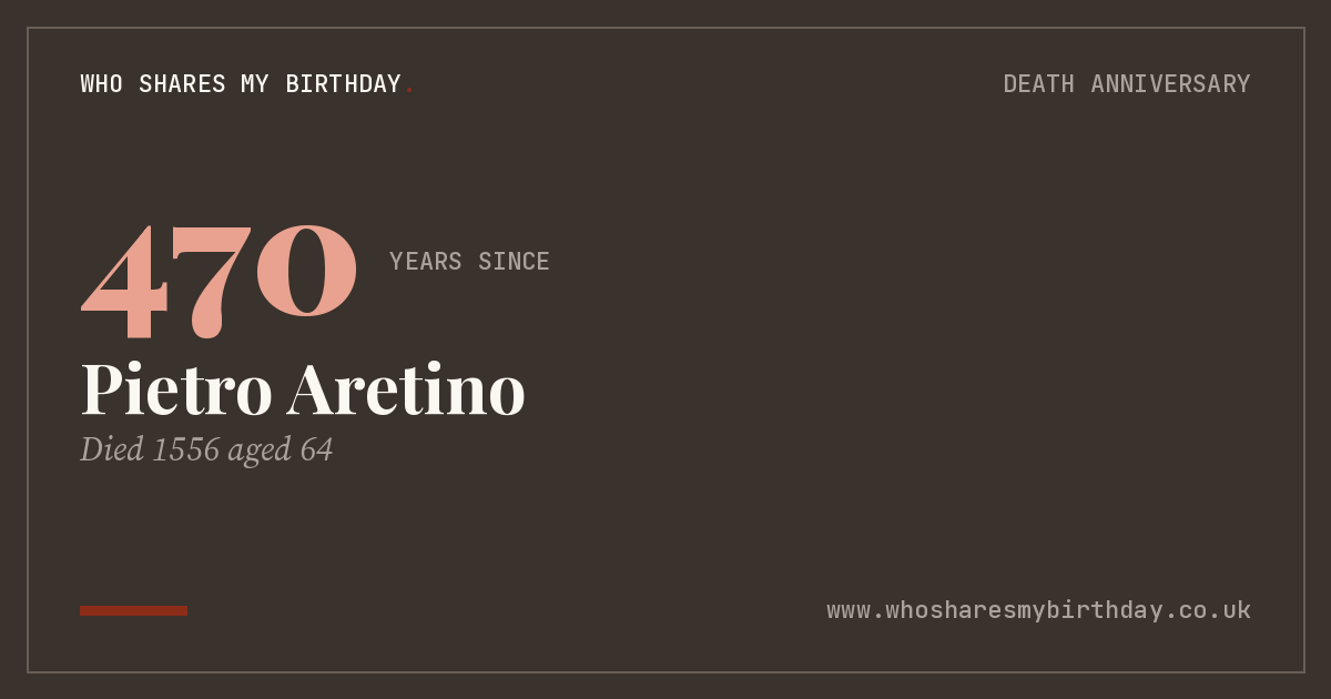 Pietro Aretino