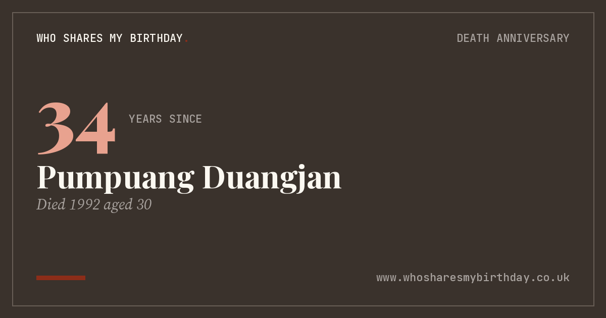 Pumpuang Duangjan