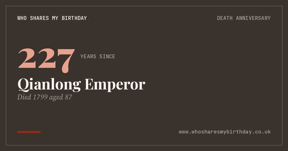 Qianlong Emperor