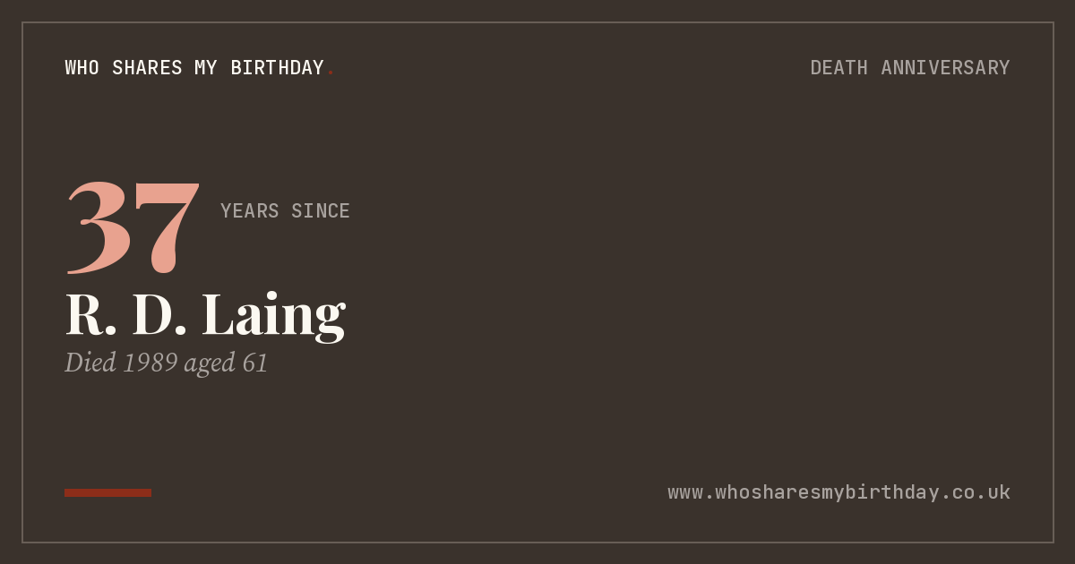 R. D. Laing