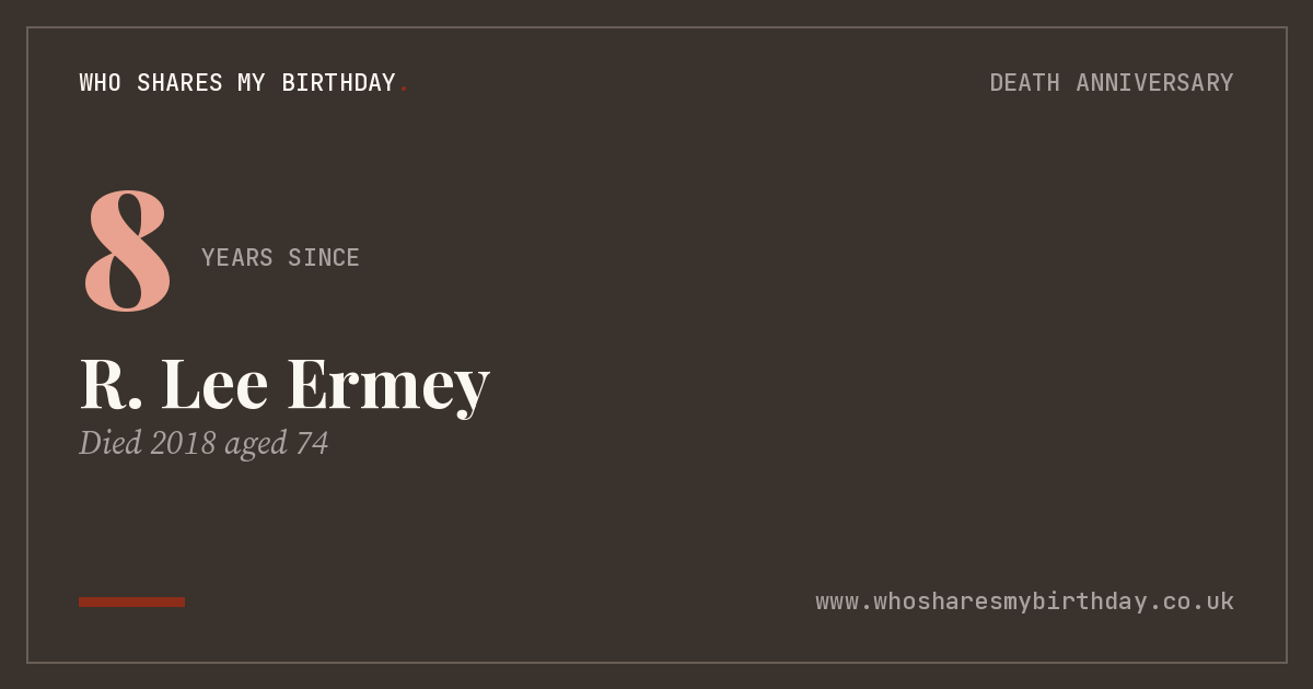 R. Lee Ermey