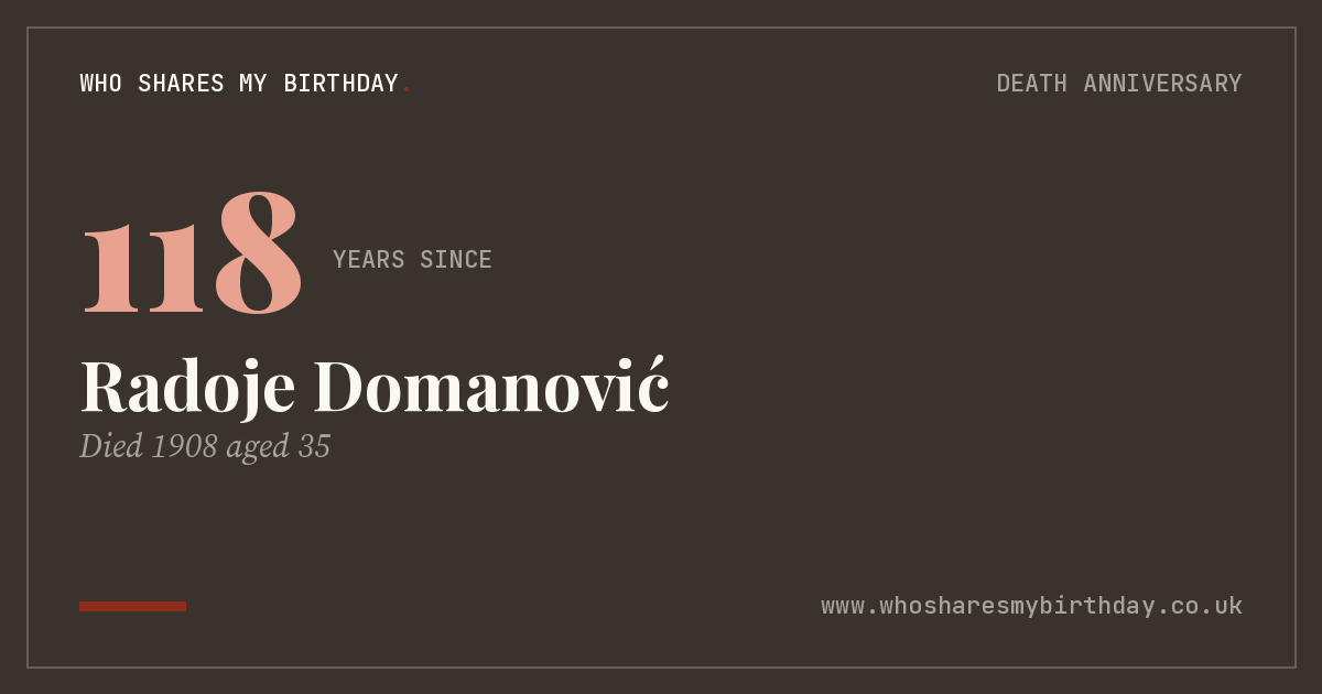 Radoje Domanović