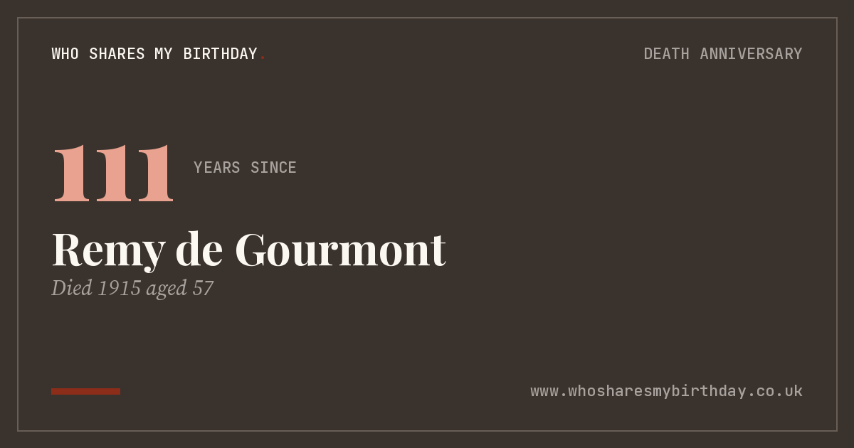 Remy de Gourmont