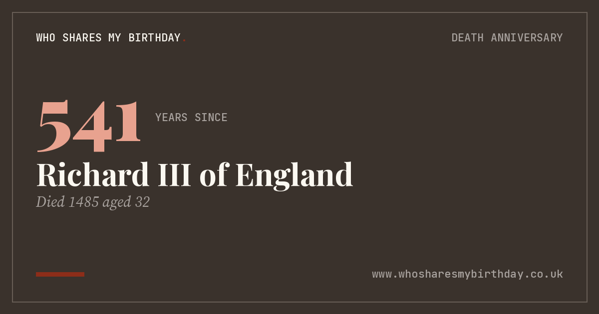 Richard III of England