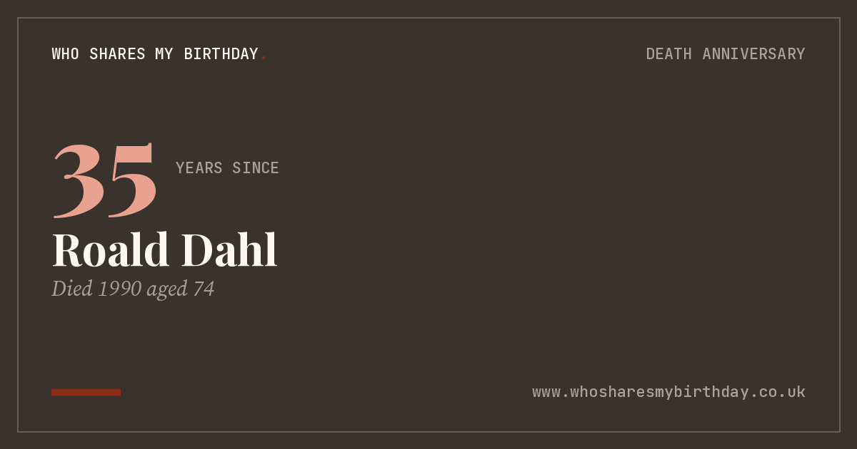 Roald Dahl