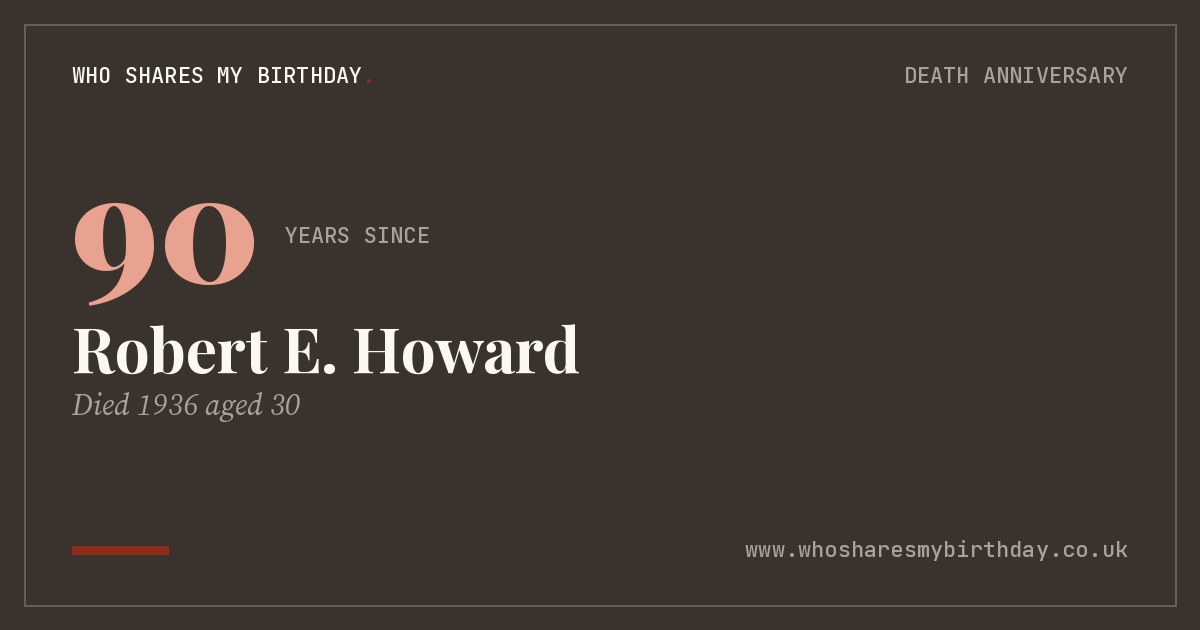 Robert E. Howard