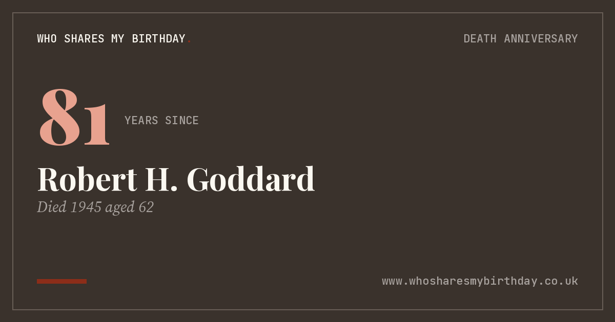 Robert H. Goddard