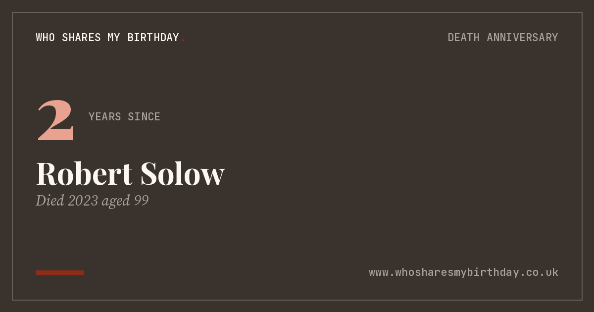 Robert Solow
