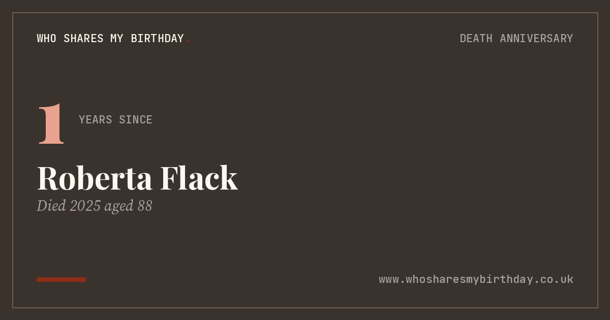 Roberta Flack