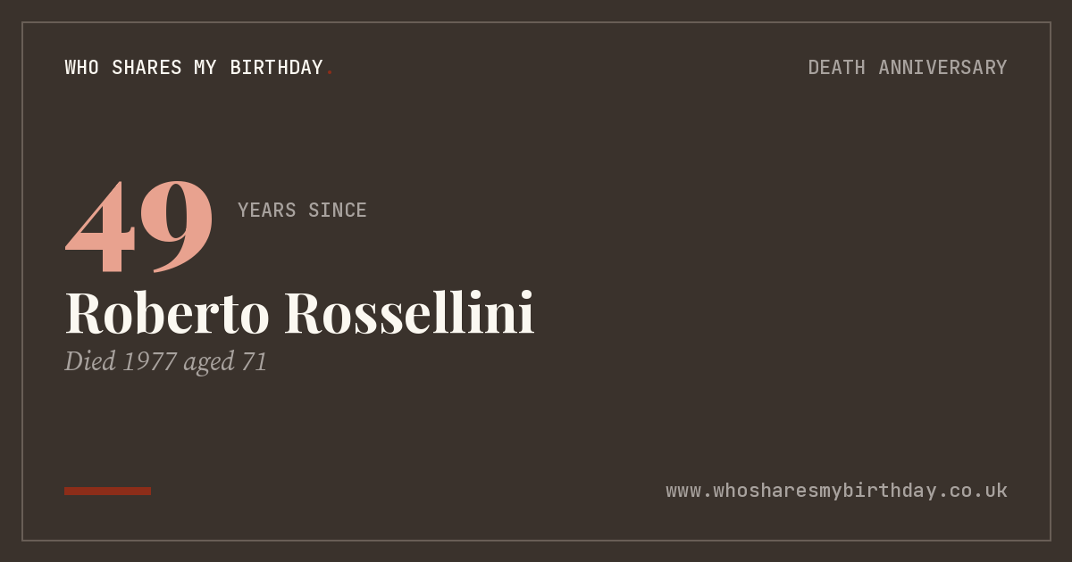 Roberto Rossellini