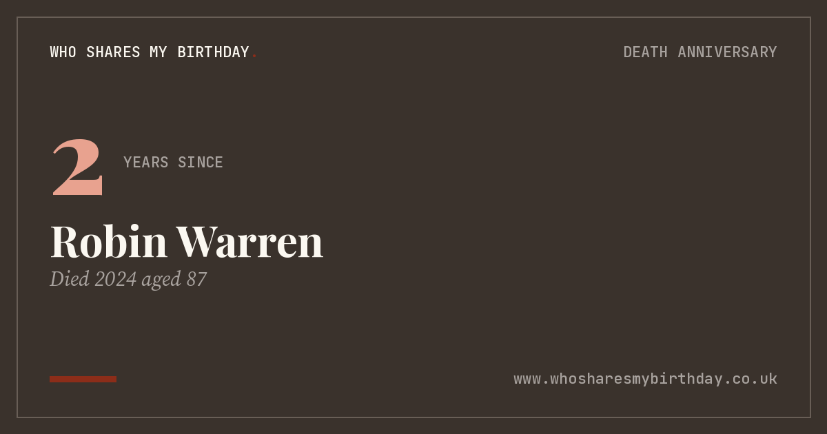 Robin Warren