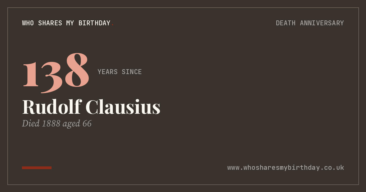 Rudolf Clausius
