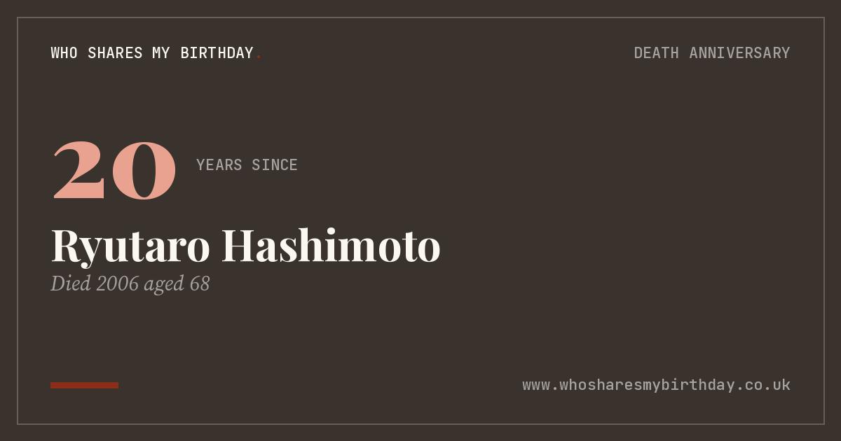Ryutaro Hashimoto