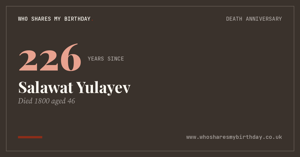 Salawat Yulayev