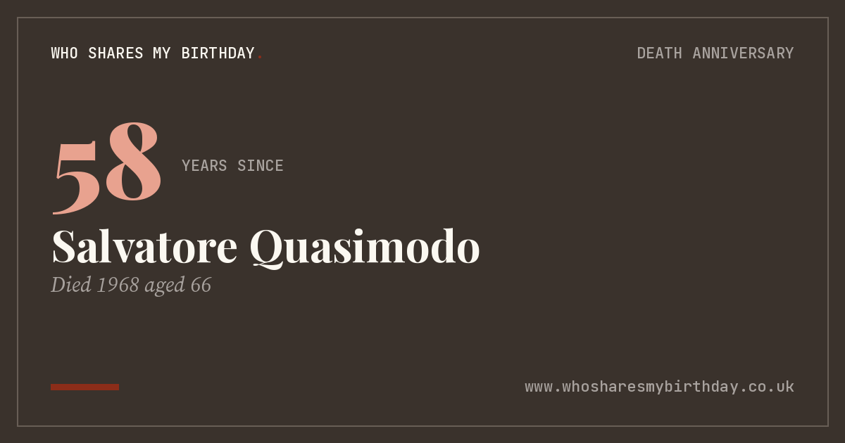 Salvatore Quasimodo