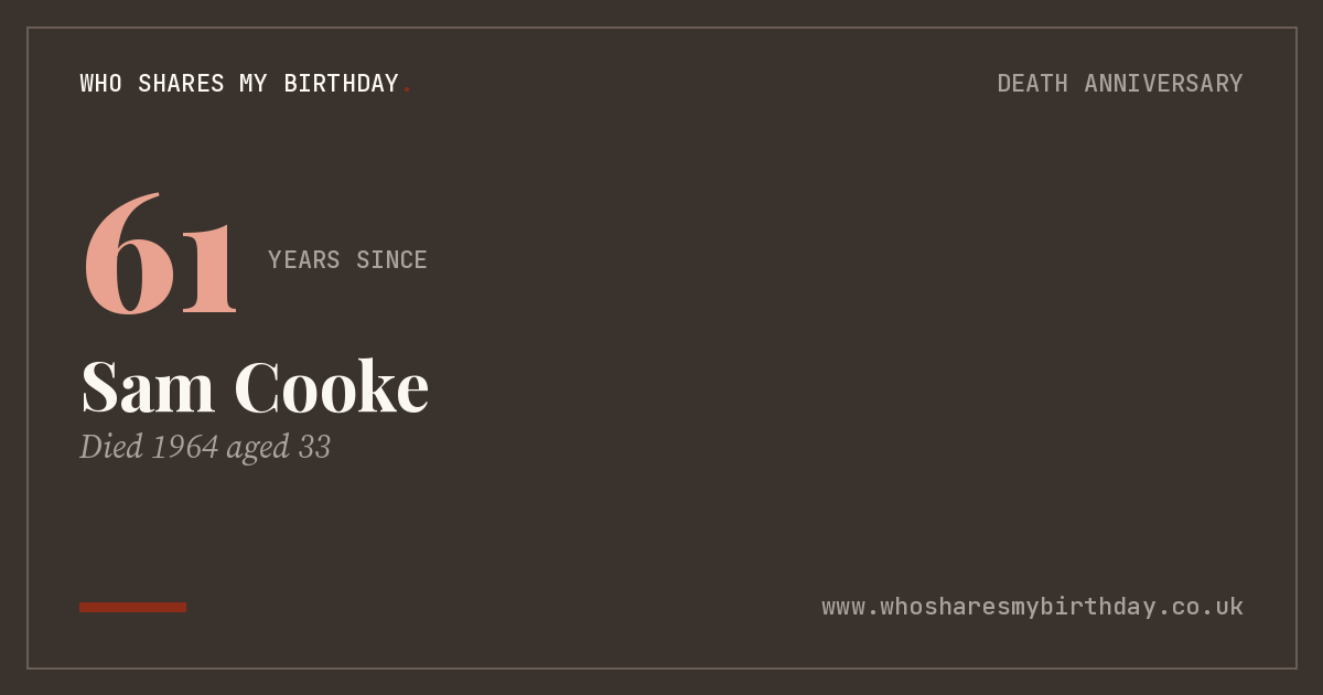 Sam Cooke