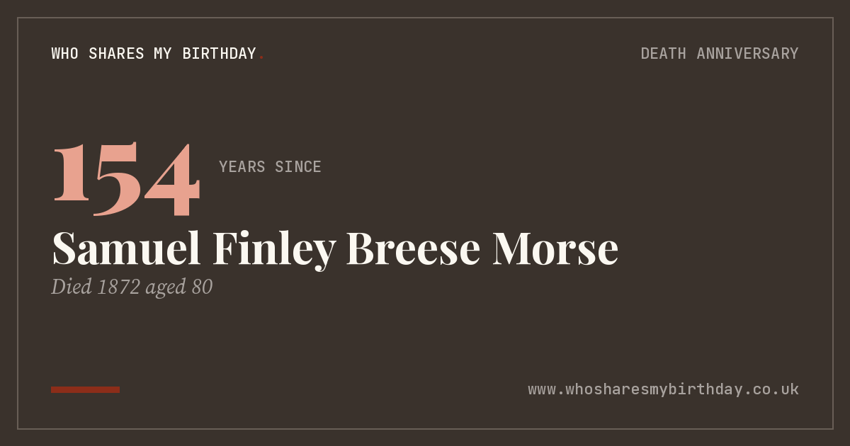 Samuel Finley Breese Morse