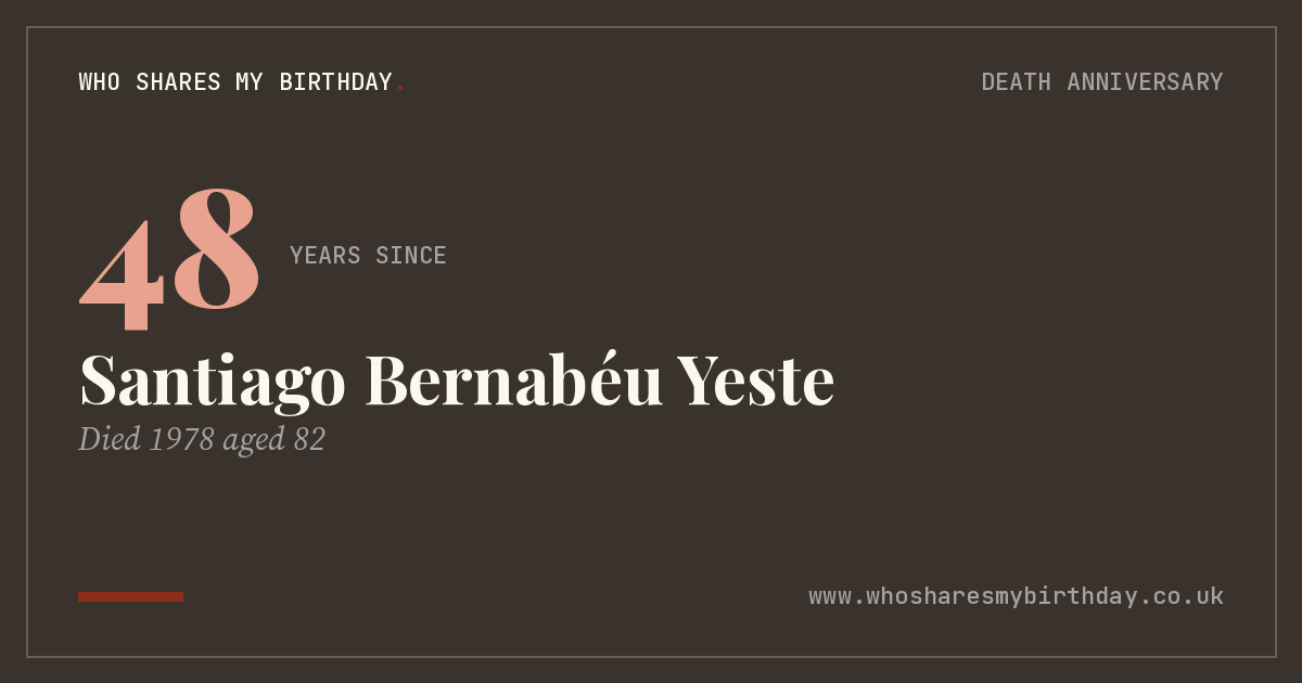 Santiago Bernabéu Yeste