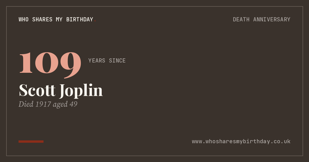 Scott Joplin