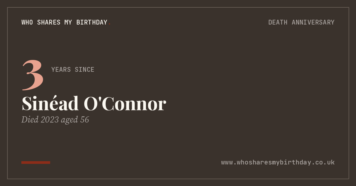 Sinéad O'Connor