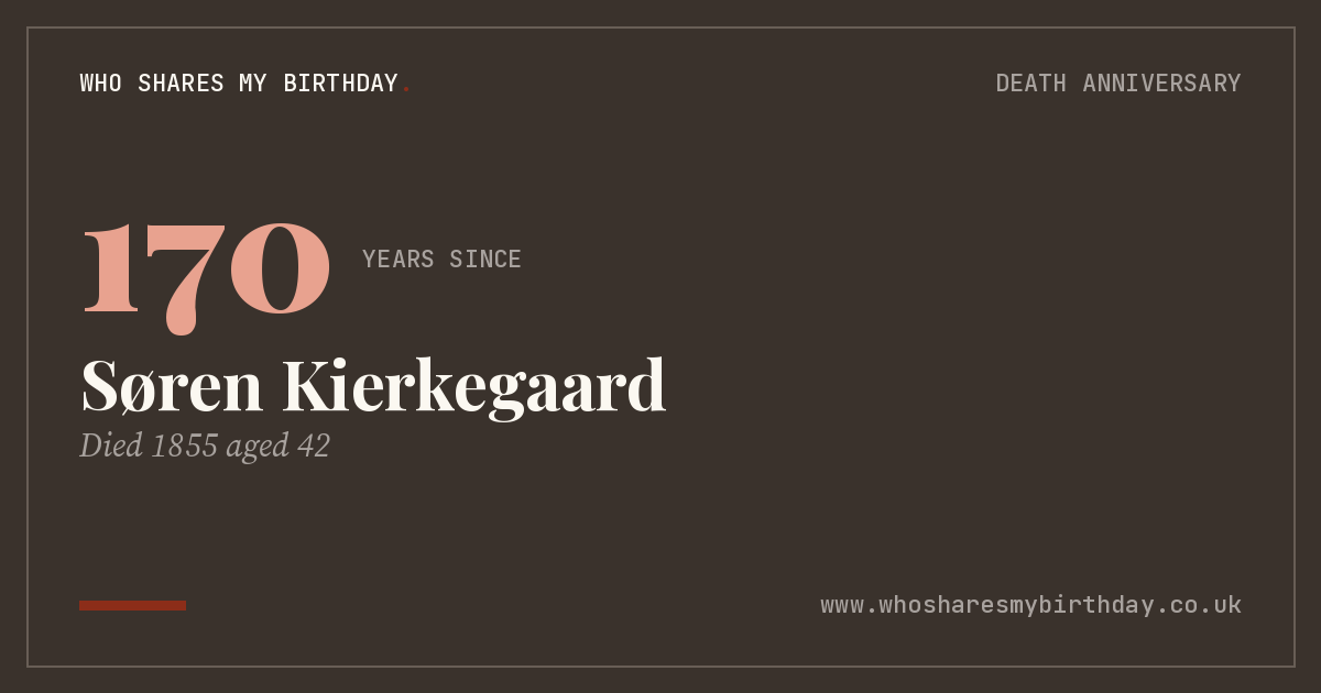 Søren Kierkegaard