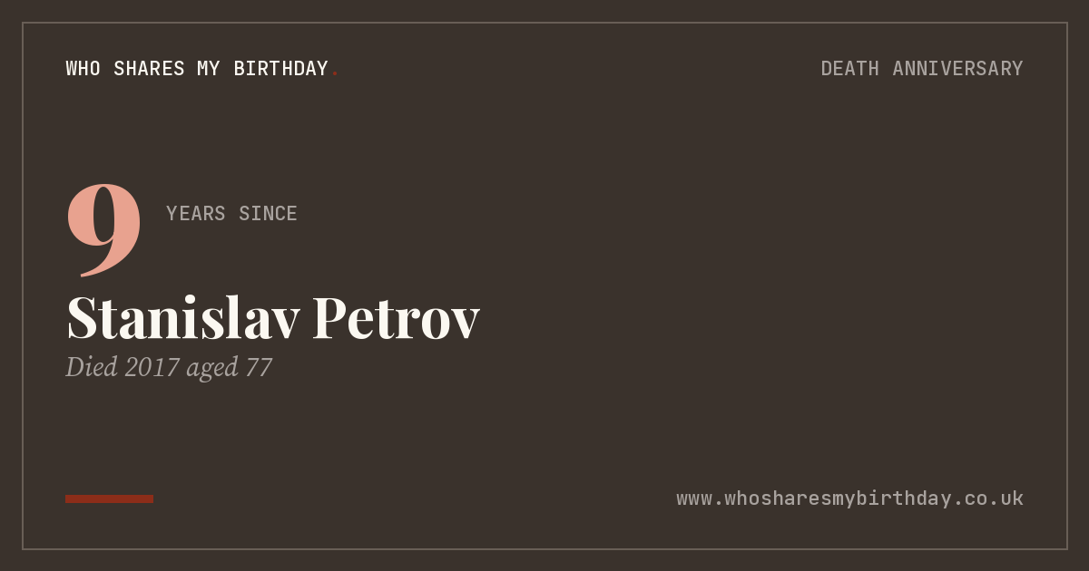 Stanislav Petrov