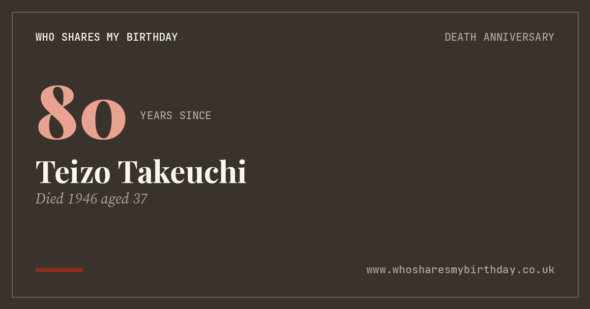 Teizo Takeuchi